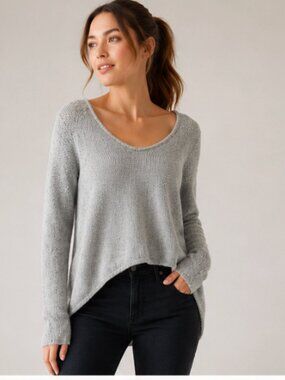 Helmut Lang Alpaca - Wool Lightweight Sweater - S